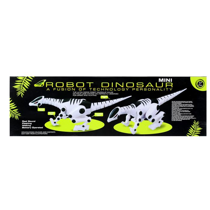 Динозавр-робот &laquo;Рекс&raquo;, световые и звуковые эффекты, работает от батареек