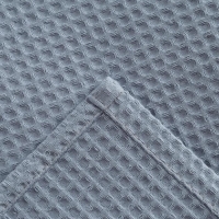 Полотенце вафельное &laquo;Этель&raquo; 70х140 см, цвет серый, плотность 240 г/м2