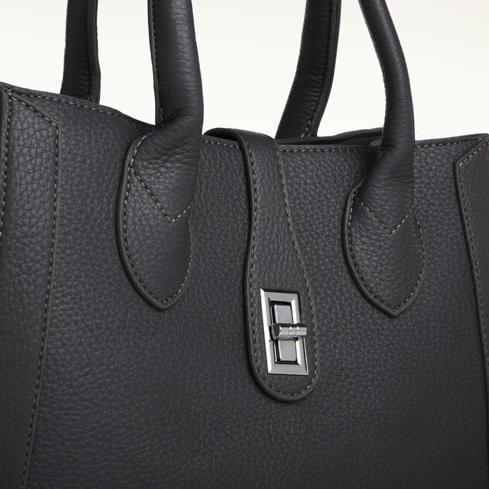 Сумка женская на молнии, TEXTURA, средний размер, цвет серый Сумка женская на молнии, TEXTURA, средний размер, цвет серый