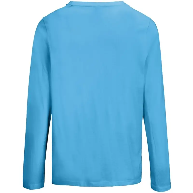 Футболка с длинным рукавом женская Monarch Women, ярко-бирюзовая, размер XS