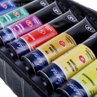 Краска акриловая в тубе, набор 12 цветов х 18 мл, ЗХК "Ладога", художественный, 2241008 Краска акриловая в тубе, набор 12 цветов х 18 мл, ЗХК "Ладога", художественный, 2241008