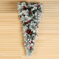 Ёлка декор настенная "Уютная сказка" заснеженная, 67 см Ёлка декор настенная "Уютная сказка" заснеженная, 67 см