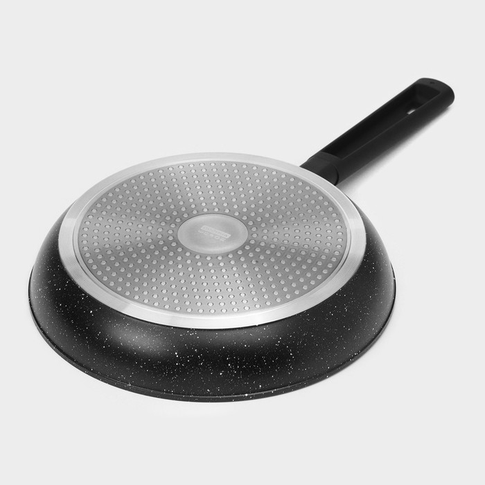 Сковорода Доляна &laquo;Первый дом&raquo;, d=26 см, антипригарное покрытие, индукция, цвет чёрный