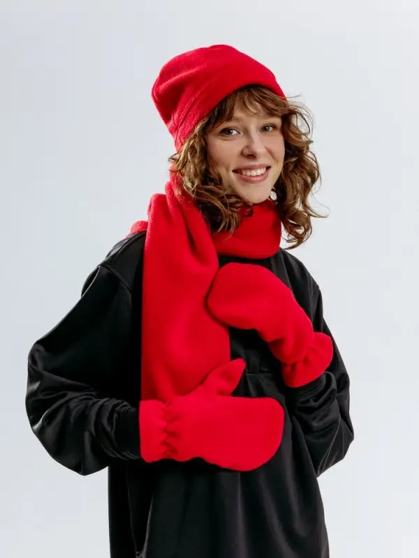 Шапка Fleecy, красная Шапка Fleecy, красная