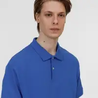 Рубашка поло унисекс Pacific, ярко-синяя (royal), размер 4XL