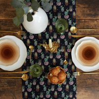 Дорожка на стол Этель Succulents 40х149см, 100% хлопок, саржа 190 г/м2 Дорожка на стол Этель Succulents 40х149см, 100% хлопок, саржа 190 г/м2