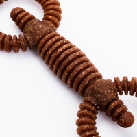 Игрушка для собак "Мотор", TPR+Бамбук, массажная, 16 х 5,8 см Игрушка для собак "Мотор", TPR+Бамбук, массажная, 16 х 5,8 см