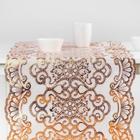 Клеёнка на стол ПВХ &laquo;Орнамент&raquo;, рулон 20 метров, ширина 50 см, толщина 0,4 мм