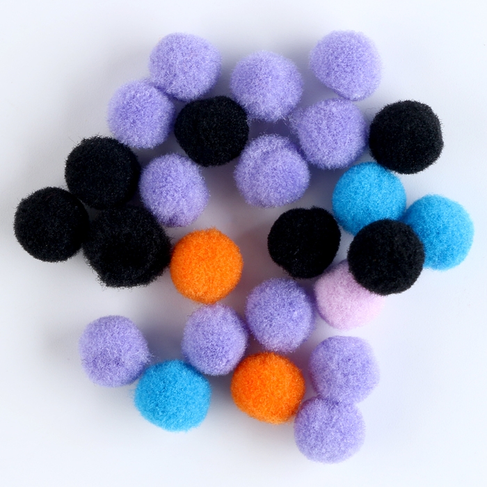 Аппликация помпошками &laquo;Бабочка&raquo;, размер &mdash; 30 &times; 30 см, клей 30 мл