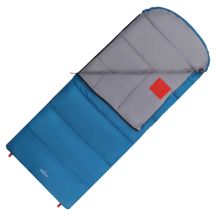 Спальный мешок maclay camping comfort cool, одеяло, 3 слоя, правый, 220х90 см, -5/+10&deg;С