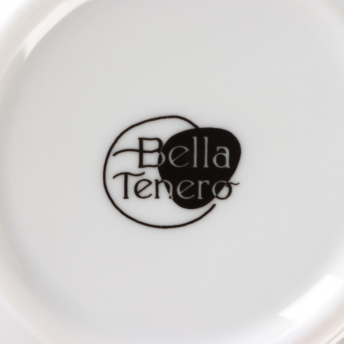 Набор банок фарфоровых для сыпучих продуктов с ложками на бамбуковой подставке BellaTenero «Герда», 2 предмета: 300 мл, цвет белый Набор банок фарфоровых для сыпучих продуктов с ложками на бамбуковой подставке BellaTenero «Герда», 2 предмета: 300 мл, цвет белый