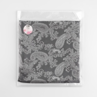 Ткань подкладочная &laquo;Огурцы&raquo;, 100 % полиэстер, 1 &times; 1,4 м, цвет серый