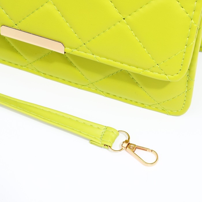 Сумка-мессенджер на магните, цвет зелёный Сумка-мессенджер на магните, цвет зелёный