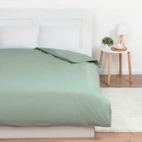 Пододеяльник Этель 175*215, цв.зеленый, 100% хлопок, поплин 125г/м2 Пододеяльник Этель 175*215, цв.зеленый, 100% хлопок, поплин 125г/м2