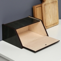 Хлебница деревянная Доляна &laquo;Дом, там где тепло&raquo;, 20,5&times;28,5&times;13 см