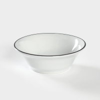 Салатник фарфоровый &laquo;Идиллия&raquo;, 360 мл, d=14 см, цвет белый