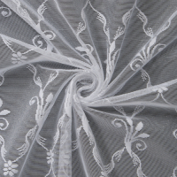 Тюль "Этель" Италия, 250х250 см с фестоном, 62 г/м&sup2;，100% п/э