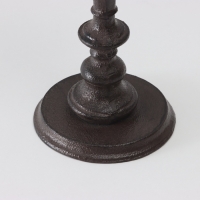Подсвечник чугун на 1 свечу "Белль" d=7 см 9,6х9,6х20,3 см Подсвечник чугун на 1 свечу "Белль" d=7 см 9,6х9,6х20,3 см