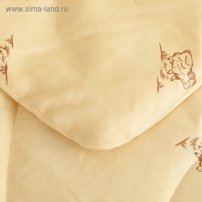 Одеяло Овечья шерсть 140x205 см, полиэфирное волокно 200 гр/м, пэ 100%