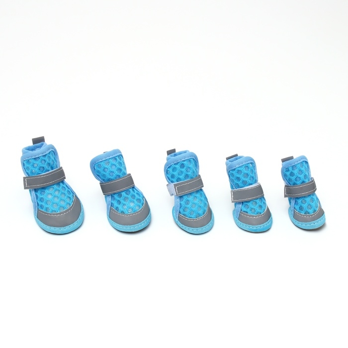 Ботинки Ботинки "Кросс", набор 4 шт, 3 размер (4,8 х 3,7 см), голубые