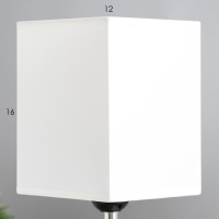 Настольная лампа "Сафари" Е27 40Вт фиолетовый 12,5х12,5х29 см RISALUX