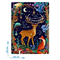 Пазл «Таинственный лес», большая подарочная коробка, 104 элемента Пазл «Таинственный лес», большая подарочная коробка, 104 элемента