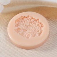 Молд силикон "Ваза с цветами" 4,4х3,7х0,5 см Молд силикон "Ваза с цветами" 4,4х3,7х0,5 см