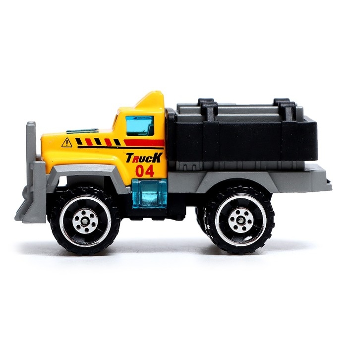 Набор металлических машин &laquo;Строительная техника&raquo;, 6 штук, масштаб 1:64