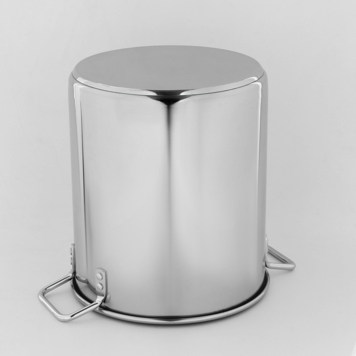 Кастрюля &laquo;Общепит&raquo;, 20 л, d=30 см, h=33 см, металлическая крышка, с теплораспределительным дном, индукция