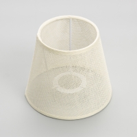 Абажур для люстры "Саржа" E27 белый 15х15х13 см Абажур для люстры "Саржа" E27 белый 15х15х13 см