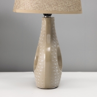 Настольная лампа "Маделин" Е14 40вт кофе с молоком 18х18х33,5 см