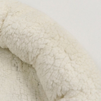 Лежанка для собак и кошек "Уют", мягкий мех, 50 х 42 х 11 см, молочная Лежанка для собак и кошек "Уют", мягкий мех, 50 х 42 х 11 см, молочная