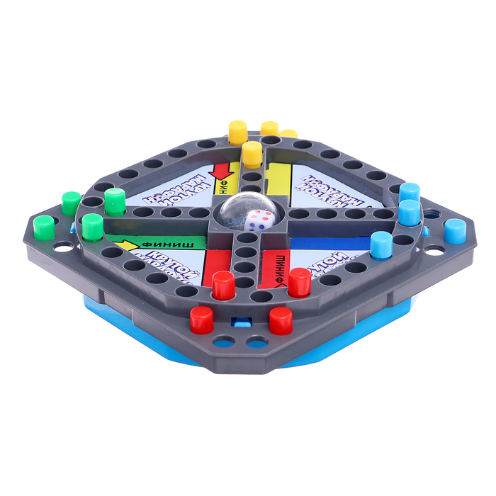 Настольная игра &laquo;Крутой марафон&raquo;, лудо, 2-4 игрока, 4+