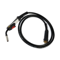 Горелка WELDESTAR 15, MIG/MAG, 180 A, d=0.6-1 мм, ПВ 60%, 3 м, воздушное охлаждение Горелка WELDESTAR 15, MIG/MAG, 180 A, d=0.6-1 мм, ПВ 60%, 3 м, воздушное охлаждение