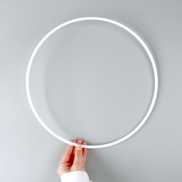 Основа для изготовления ловца снов &laquo;Кольцо&raquo;, цвет белый