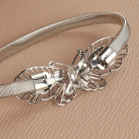 Подхват для штор «Бабочка», 9 × 3 см, 23,5 см, цвет серебряный Подхват для штор «Бабочка», 9 × 3 см, 23,5 см, цвет серебряный