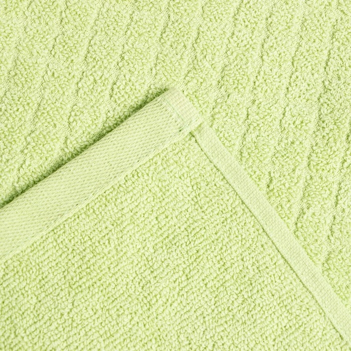 Полотенце махровое Love Life &laquo;Минимализм&raquo; 70х120 см, салатовый, 100% хл, 500 гр/м2