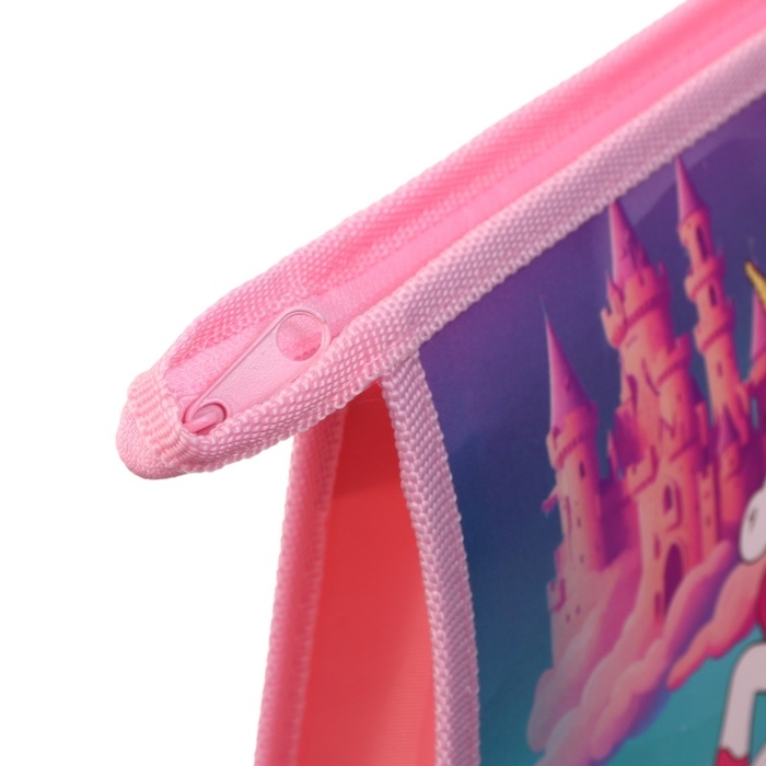 Папка д/тетрадей А5 молния сверху пластик ПМ-А5-29, Минни и Единорог Папка д/тетрадей А5 молния сверху пластик ПМ-А5-29, Минни и Единорог