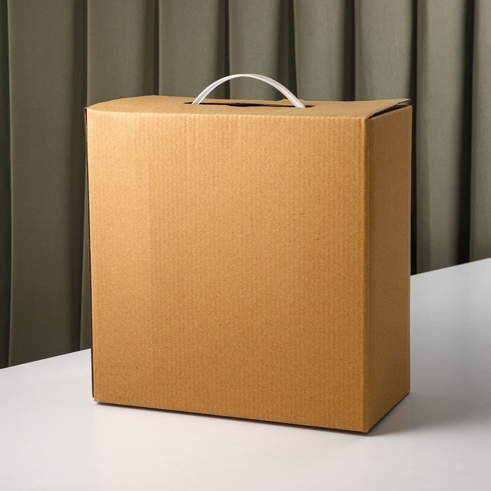 Ваза стеклянная для фруктов с держателем, d=22,5 см, цвет золотой