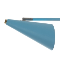 Бра "Центрик" Е27 синий 61х12х10 см