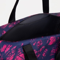 Сумка спортивная на молнии, наружный карман, средний размер, цвет сиреневый Сумка спортивная на молнии, наружный карман, средний размер, цвет сиреневый