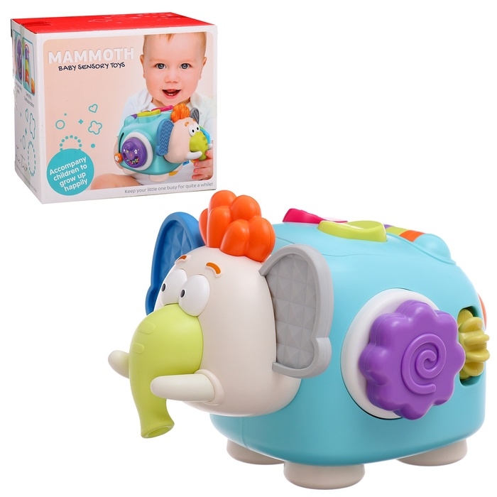 Развивающая игрушка &laquo;Слоник&raquo;, звуки погремушки