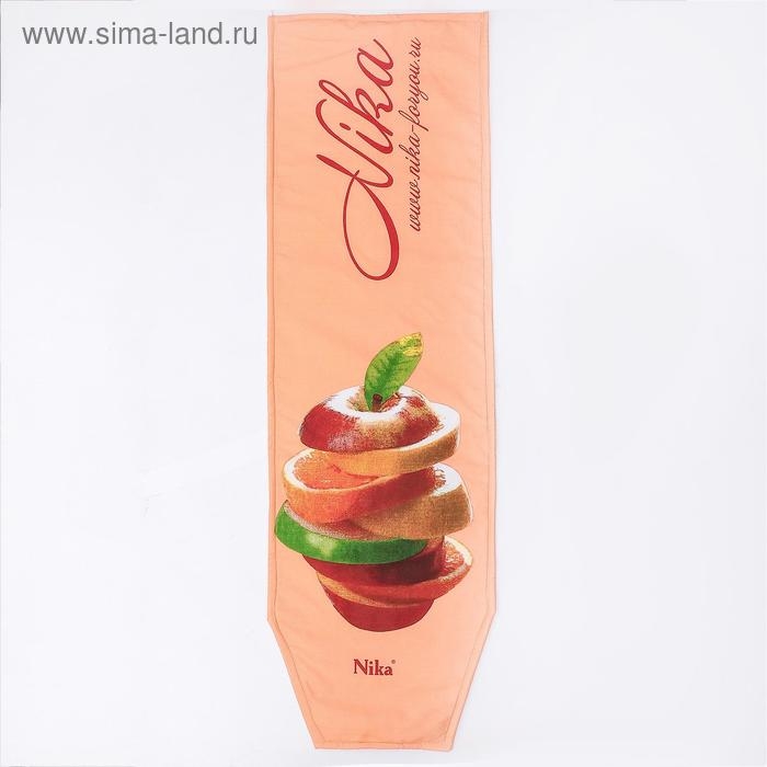 Чехол для гладильной доски Nika, 130&times;42 см, с поролоном, рисунок МИКС
