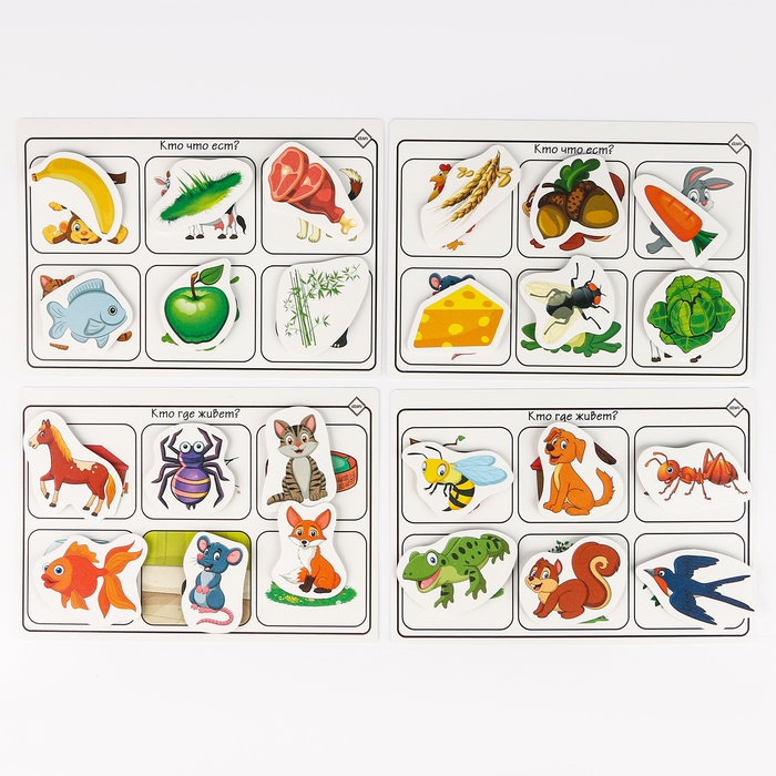 Набор развивающих игр на липучках &laquo;Я изучаю мир&raquo;