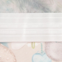 Тюль с подхватом и ламбрекеном "Beautiful Сhristmas" 250х200см, 100% п/э, вуаль Тюль с подхватом и ламбрекеном "Beautiful Сhristmas" 250х200см, 100% п/э, вуаль