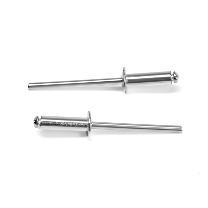 Заклёпки ТУНДРА krep, вытяжные, алюминий-сталь, 4х14 мм, неокрашенные, 50 шт Заклёпки ТУНДРА krep, вытяжные, алюминий-сталь, 4х14 мм, неокрашенные, 50 шт