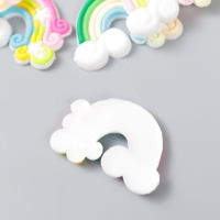 Декор для творчества резина "Радуга" набор 15 шт 2,3х3,4 см