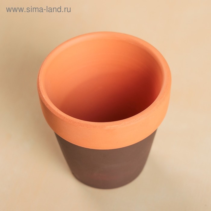 Горшок Горшок "Трапеция", 7х6,5см, терракот