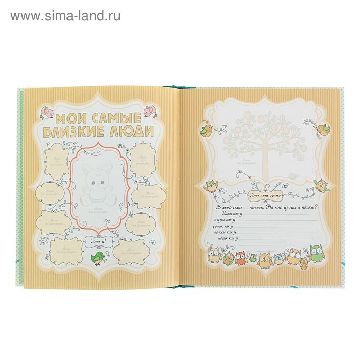 Фотоальбом «А вот и я! Альбом нашего малыша», 24 листа, 19,7х24 см Фотоальбом «А вот и я! Альбом нашего малыша», 24 листа, 19,7х24 см