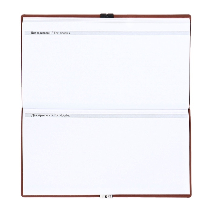 Еженедельник датир 2025г 175х95мм мягк обл иск кож 64л ESCALADA, бл тис, бл 70 г/м&sup2;,кор-ый